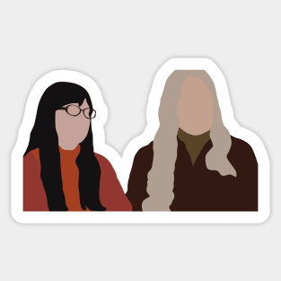 portlandia toni and candace Sticker